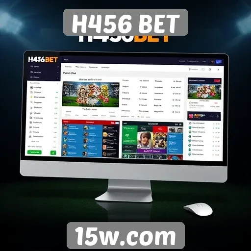 Avaliação da interface de usuário do H456 BET